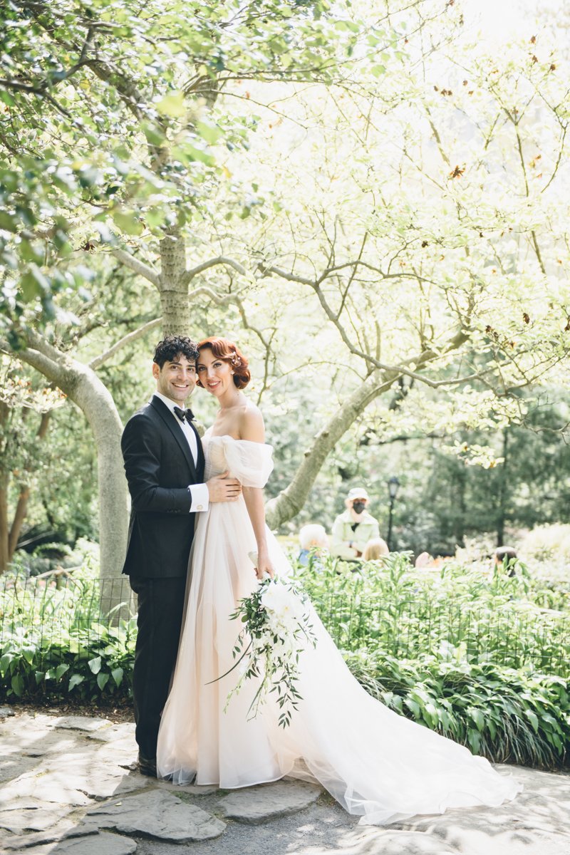 Bride and groom stand facing each other in front of trees, both smiling at the camera.

Manhattan Wedding Photographer. New York Wedding Photographer. New York Historical Society Wedding. NY Historical Society Weddings.